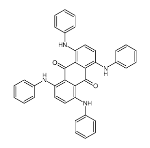 1,4,5,8-tetrakis(phenylamino)anthraquinone Structure