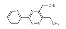 5,6-二乙基-3-(2-吡啶基)-1,2,4-三嗪结构式