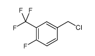 4-(chloromethyl)-1-fluoro-2-(trifluoromethyl)benzene Structure