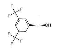 (R)-1-[3,5-bis(trifluoromethyl)-phenyl]ethan-1-ol结构式