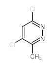 4,6-Dichloro-3-methylpyridazine Structure