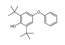 2,6-ditert-butyl-4-phenoxyphenol结构式