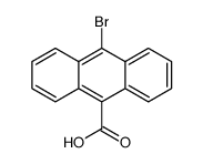 10-溴蒽-9-甲酸结构式