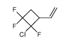 2-chloro-2,3,3-trifluoro-1-vinylcyclobutane结构式