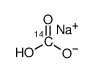 碳酸氢钠-14C结构式