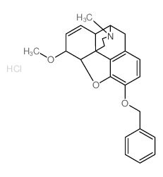7-methoxy-3-methyl-9-phenylmethoxy-2,4,4a,7,7a,13-hexahydro-1H-4,12-methanobenzofuro[3,2-e]isoquinoline,hydrochloride Structure