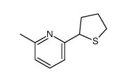 2-(6-methylpyrid-2-yl)tetrahydrothiophene结构式