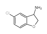 5-氯-2,3-二氢苯并呋喃-3-胺结构式