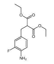 Diethyl (4-amino-3-fluorophenyl)methylmalonate结构式