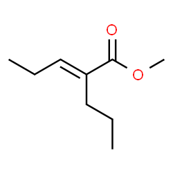 (E/Z)-2-丙基-2-戊烯酸甲酯-d3结构式