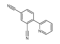 4-pyridin-2-ylbenzene-1,3-dicarbonitrile Structure