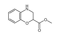 METHYL 3,4-DIHYDRO-2H-1,4-BENZOXAZINE-2-CARBOXYLATE HYDROCHLORIDE结构式