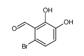 6-bromo-2,3-dihydroxybenzaldehyde结构式