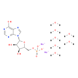 5'-肌苷酸钠水合物(2:1:7)结构式