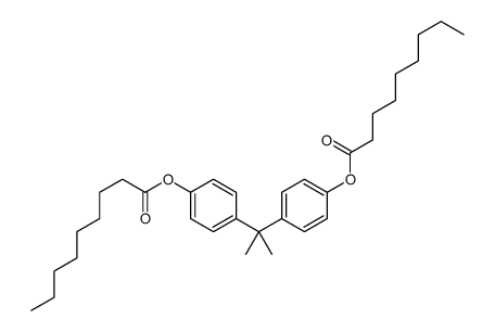 isopropylidenedi-p-phenylene dinonan-1-oate Structure