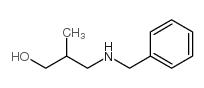 3-(benzylamino)-2-methylpropan-1-ol结构式