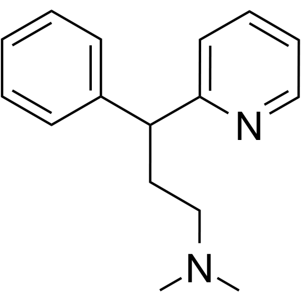 Pheniramine structure