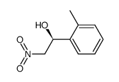 (S)-(+)-1-(2-methylphenyl)-2-nitroethanol Structure