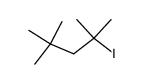 2-iodo-2,4,4-trimethyl-pentane结构式