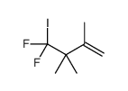 4,4-difluoro-4-iodo-2,3,3-trimethylbut-1-ene Structure