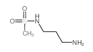 N-(3-Aminopropyl)methanesulfonamide Structure