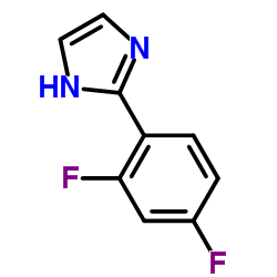 2-(2,4-Difluorophenyl)-1H-imidazole Structure