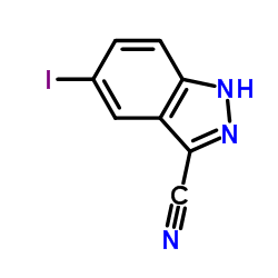 5-Iodo-1H-indazole-3-carbonitrile picture