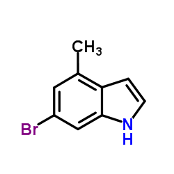 4-Methyl-6-bromoindole Structure