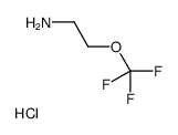 2-(TRIFLUOROMETHOXY)ETHYLAMINE, HYDROCHLORIDE Structure