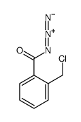 2-(chloromethyl)benzoyl azide Structure