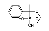 (1-ethoxy-1-phenylethyl)phosphonic acid Structure