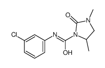 N-(3-chlorophenyl)-3,5-dimethyl-2-oxoimidazolidine-1-carboxamide Structure