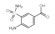 4-amino-3-sulfamoylbenzoic acid structure
