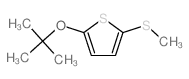 2-methylsulfanyl-5-tert-butoxy-thiophene结构式