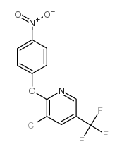 2-(4-硝基苯基)-3-氯-5-三氟甲基吡啶结构式