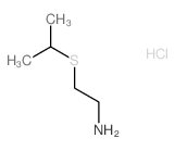 2-(isopropylthio)ethanamine(SALTDATA: 1.05HCl 0.5H2O)结构式
