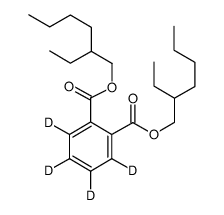 邻苯二甲酸二(2-乙基己基)酯3,4,5,6-d4结构式