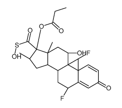 丙酸氟替卡松杂质04结构式