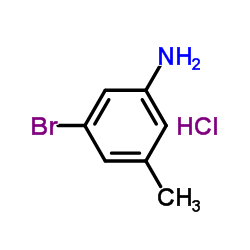 3-Bromo-5-methylaniline hydrochloride (1:1) Structure