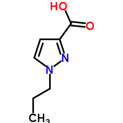 1-Propyl-1H-pyrazole-3-carboxylic acid Structure