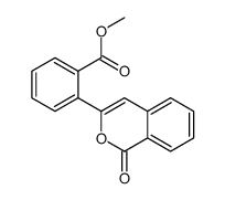 methyl 2-(1-oxoisochromen-3-yl)benzoate结构式