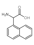 2-氨基-2-(萘-1-基)乙酸结构式