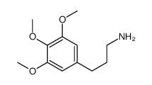 3-(3,4,5-trimethoxyphenyl)propan-1-amine结构式