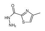 4-甲基-1,3-噻唑-2-羧肼结构式