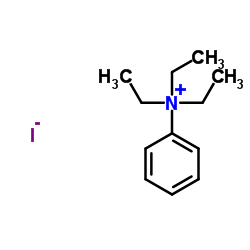 N,N,N-Triethylanilinium iodide structure