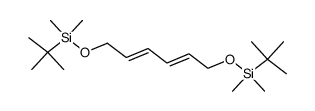 (6E,8E)-2,2,3,3,12,12,13,13-octamethyl-4,11-dioxa-3,12-disilatetradeca-6,8-diene Structure