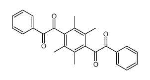 1-phenyl-2-[2,3,5,6-tetramethyl-4-(2-oxo-2-phenylacetyl)phenyl]ethane-1,2-dione结构式