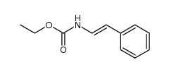 styrylcarbamic acid ethyl ester结构式
