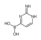2-氨基嘧啶-4-硼酸结构式