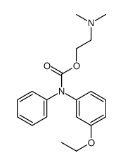 2-dimethylaminoethyl N-(3-ethoxyphenyl)-N-phenyl-carbamate Structure